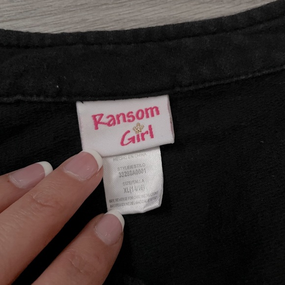 Black Button Up Blazer - Picture 6 of 6